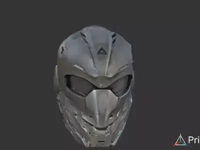 Horrer helmet 3D model