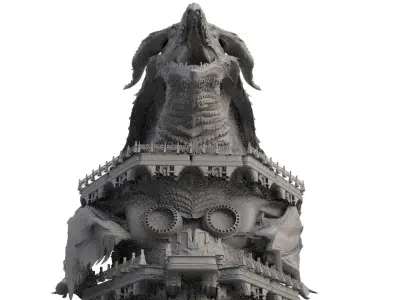 Dragon Zeplin 3D model