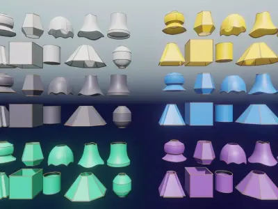 10 Home Door Assets Part 2 Free 3D model