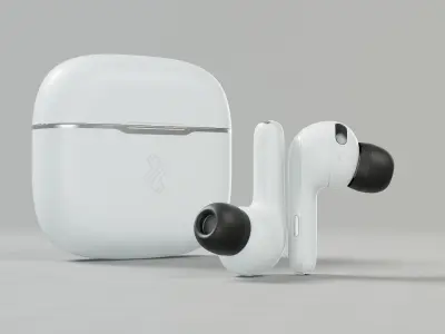 Generic Wireless Earphones 3D model