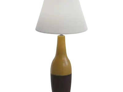  Eno Ceramic Arata Brownness Shade Lamp Model, Brown 