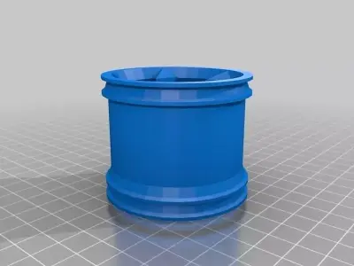 Rims for RC10T2 1 10 Scale RC Stadium Truck 3D print model