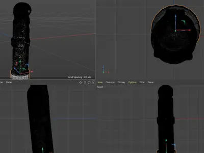 Fire extinguisher 3D model