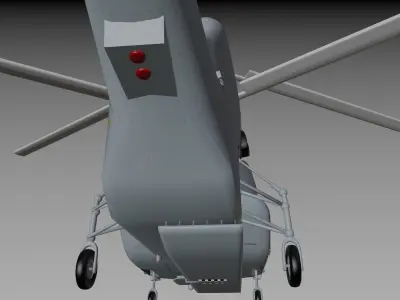 Kamov - Ka-31 - THE AWACS HELICOPTER - 3D model