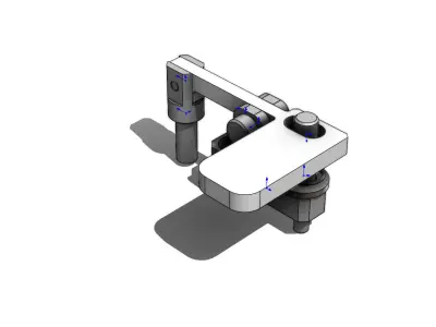 Indexador por Alavanca Lever Indexer 3D model