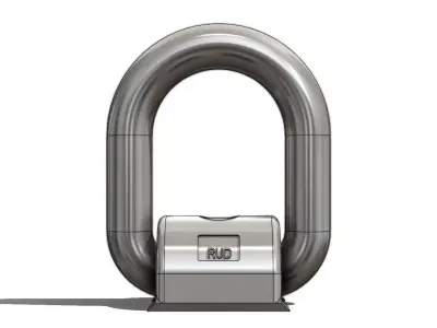 Olhal Soldavel RUD LBS 5T Weldable Eyelet 3D model