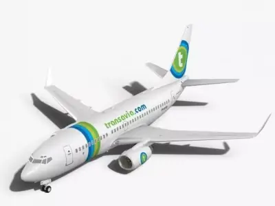 Transavia Boeing 737-700w 3D model