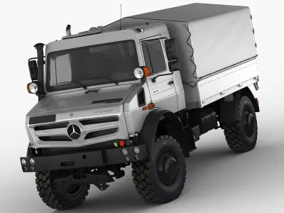 Mercedes Unimog U4023 - U5023 3D model