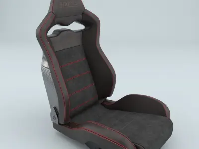 Racing Sport Seat Sparco SPX SPECIAL EDITION 3D model