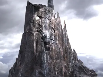 Dragon Bane Mountain  3D model