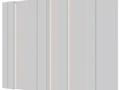 Wall 3d panel 08 Free 3D model