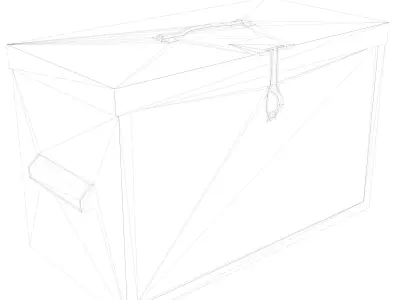 Ammo box - SCP-902 Free low-poly 3D model