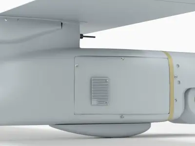 AeroVironment UAV RQ-11 b Raven Unmanned Aerial Vehicle 3D model