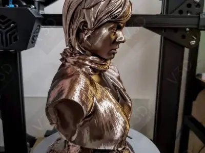 Resident Evil - Alice -  Milla Jovovich - V3D 3D print model