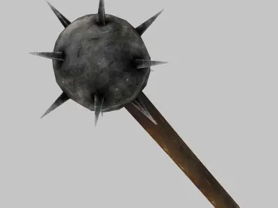 Morgenstern mace 3D model