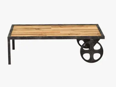 go home transfer cart 3D model