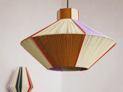  WeraJane Ginger Disc Lamp Model 