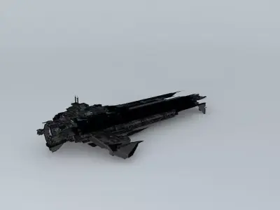 Frontier Class Strike Carrier LC 85F 3D model