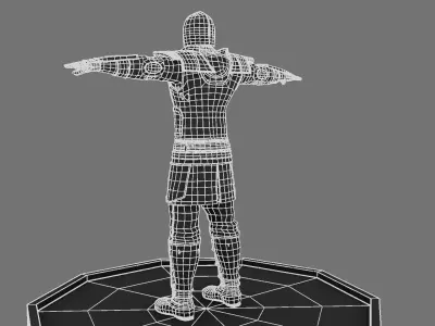 Knight King 3D model