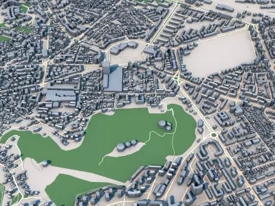 Brasov Romania 3D model