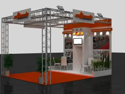Wg Exhibition Stand 3D model