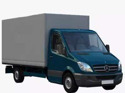 Tilt truck Sprinter 3D model