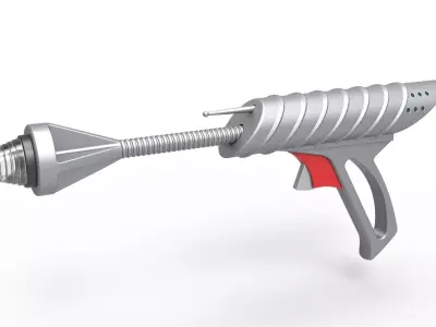 Laser pistol from Lost in Space TV series 1965 3D print model