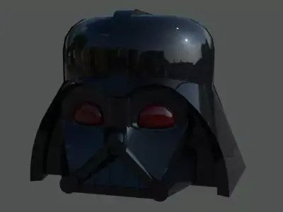 lego darth vader helmet Free 3D model