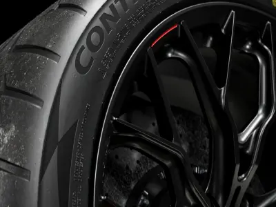 Continental Extreme Contact Force 265 35 ZR19 3D model