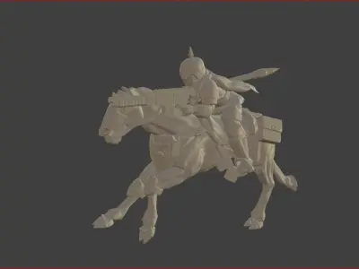 Mass Jager Cavalry 3D model