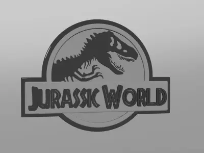 Jurassic World Free low-poly 3D model