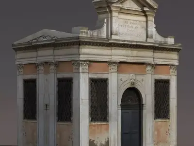 church portal 3D model