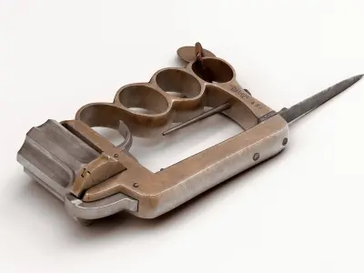 Apache revolver 3D model