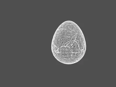 Ancient Dragon Egg Volcanic Core   3D model