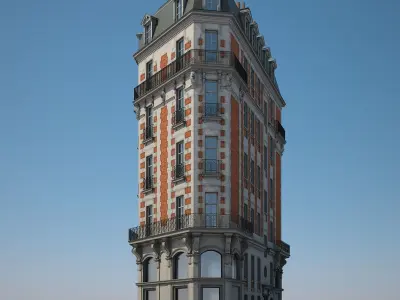 Old Building XII 3D model
