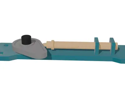 Disc Cam Plate Cam 3D model