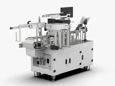 Fully automatic USB TYPE-C Welding Inspection Machine 3D model