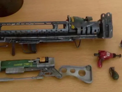 Fallout Fat Man Mini Nuke Launcher Prop Replica Scale Model 3D print model