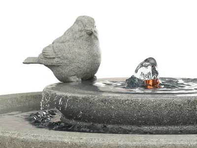 Aya Fountain 3D model