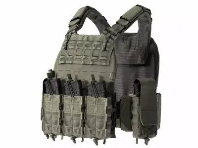 THOR NFM PLATE CARRIER Low-poly 3D model