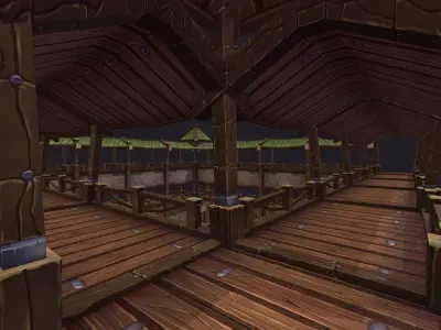 Medieval Fortress Pack Low-poly 3D model