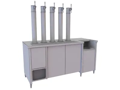 Juice Dispenser 3D model