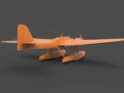 Heinkel He 115 3D print model