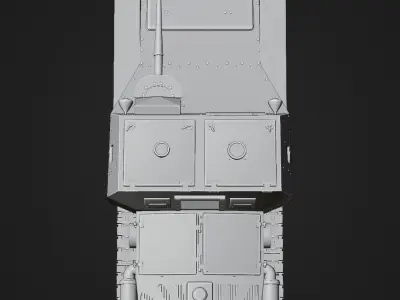 Tank Italian Tank L3-33 CC Free 3D model