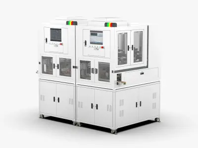 Automatic Labeling and Sealing Machine 3D model