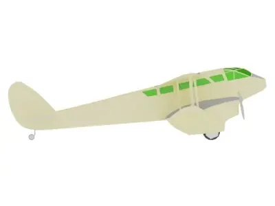 AIRCRAFT RAPIDE 3D model