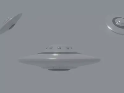 UFO Disc 3D model