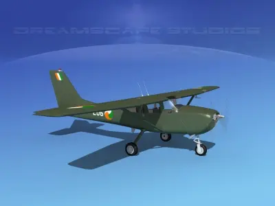 Cessna T-41 Mescalero Ireland 3D model