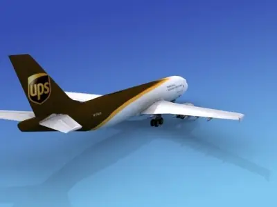 Airbus A300 UPS 1 3D model