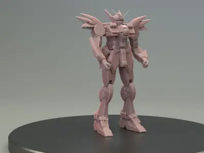 Gundam Wings - Print Model 3D print model